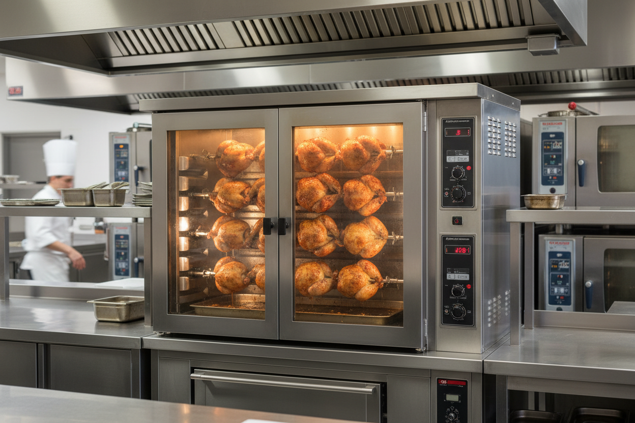 AMPTO Commercial Rotisserie Ovens