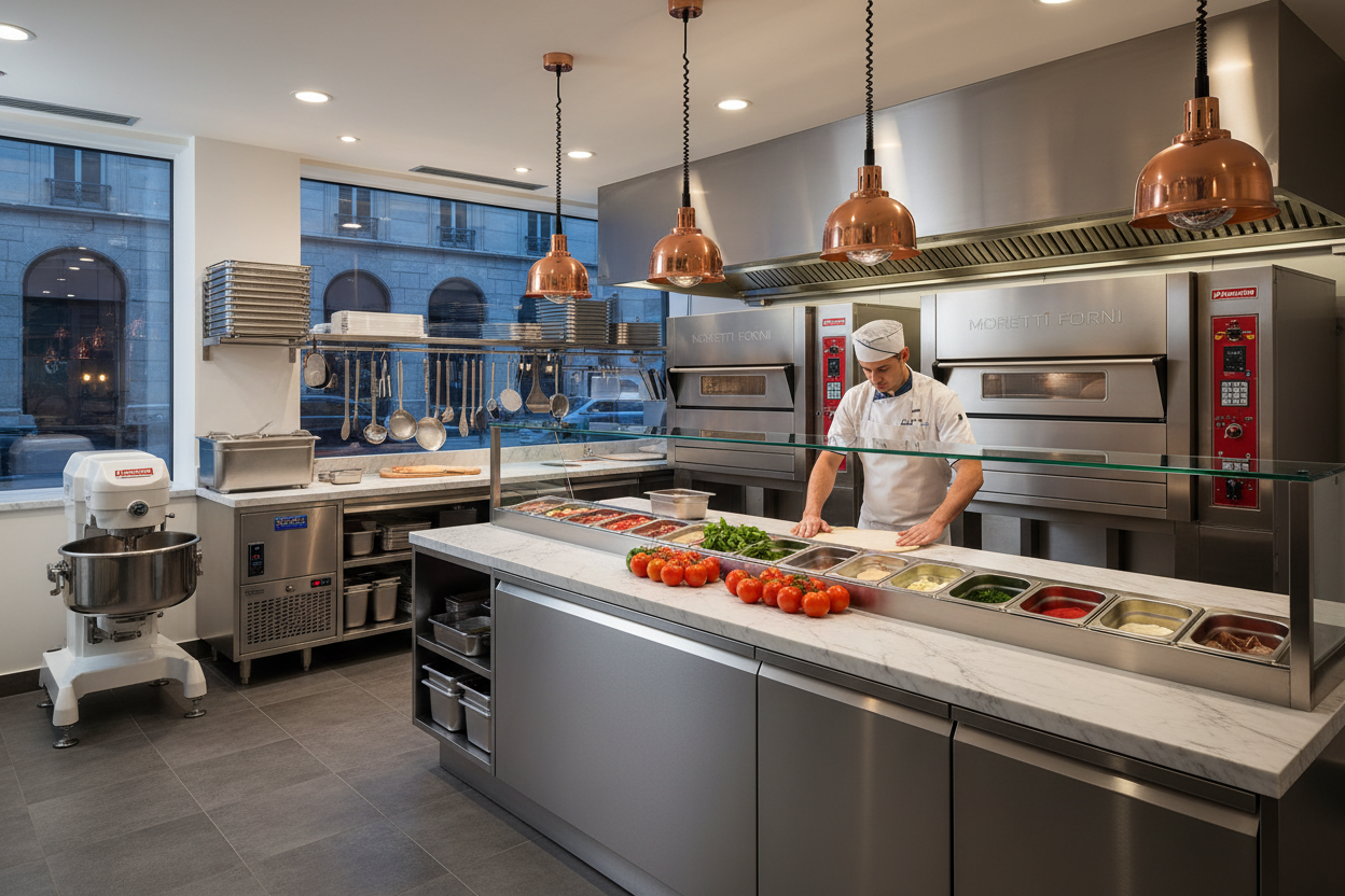 Pizza Equipment and Smallware by AMPTO