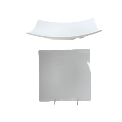 Thunder Group, 24010WT, Plate, Plastic