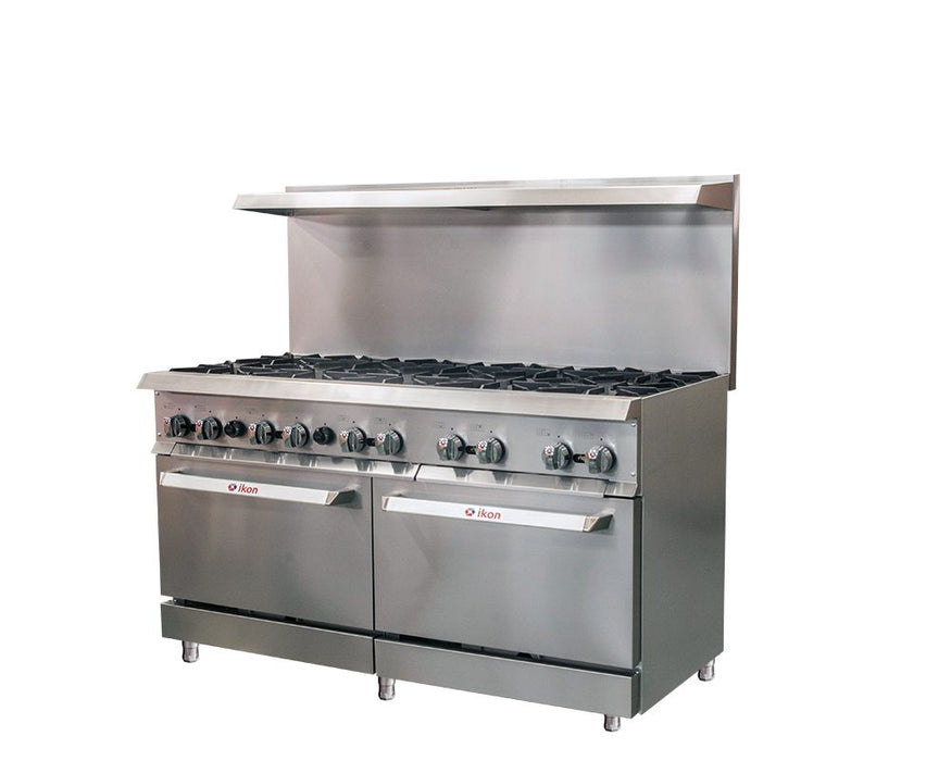 MVP, IR-10-60, Gas range - 10 burners with oven