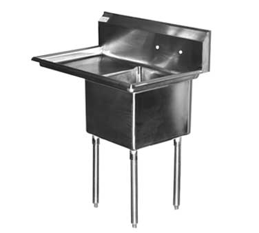 Serv-Ware, 1CWPH1824L-24, Sink, (1) One Compartment