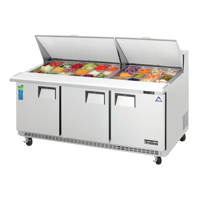 Everest Refrigeration, EPBR3, Refrigerated Counter, Mega Top Sandwich / Salad Unit