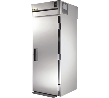 True Manufacturing, STA1RRT89-1S-1S-HC, Refrigerador, de paso, 115V, Una sección, Puerta de acero inoxidable