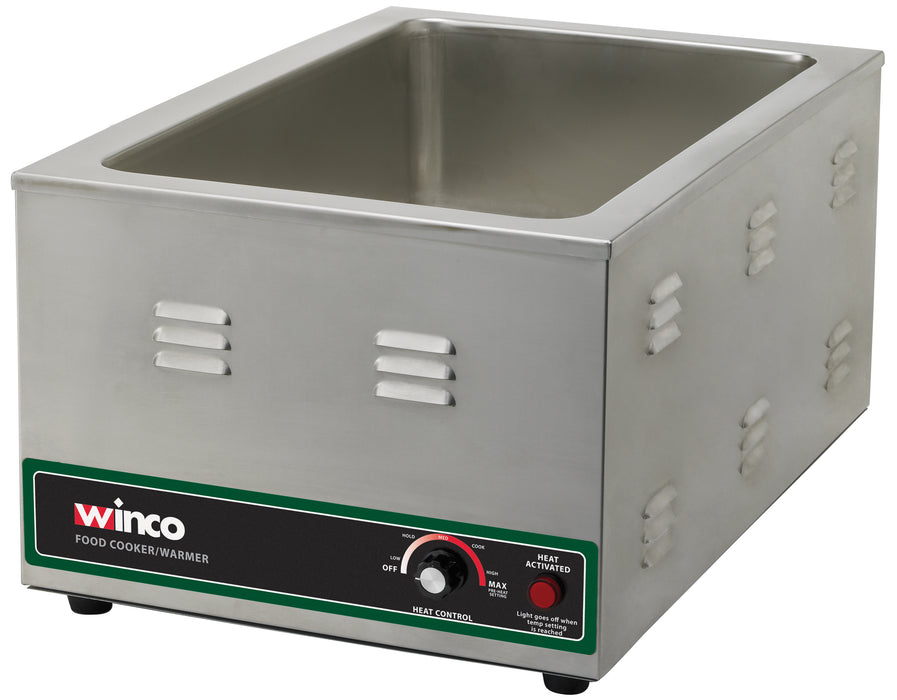 Winco, FW-S600, Food Pan Warmer/Cooker, Countertop