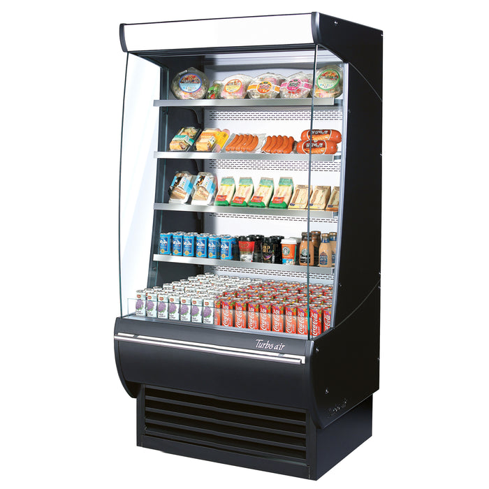 Turbo Air, TOM-36DXB-N, Merchandiser, Open Refrigerated Display