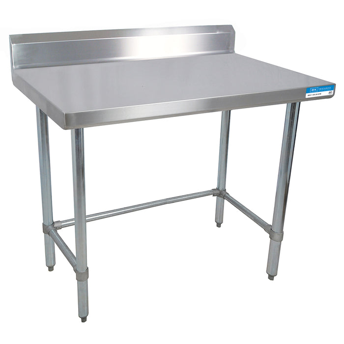 BK Resources, CVTR5OB-8424, Work Table,  73&quot; - 84&quot;, Stainless Steel Top