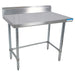 BK Resources, CVTR5OB-8430, Work Table,  84", Stainless Steel Top
