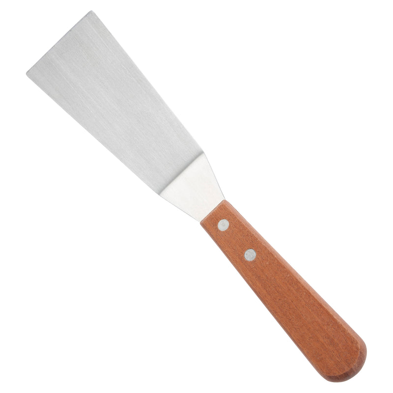 Winco, TN165, Turner, Solid, Stainless Steel, 4-1/4" L