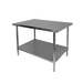 Thunder Group, SLWT42472F, Work Table,  63" - 72", Stainless Steel Top