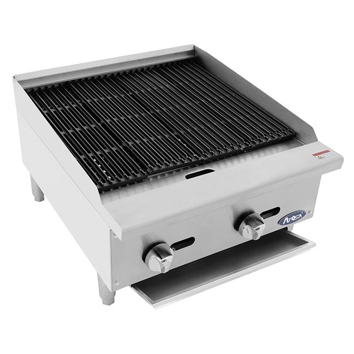 Atosa USA, ATCB-24, Charbroiler, Gas, Countertop