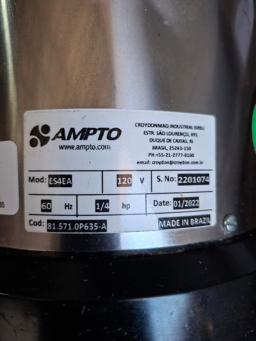 (USED) AMPTO ES4EA Electric Citrus Juicer 1/2 HP - SS