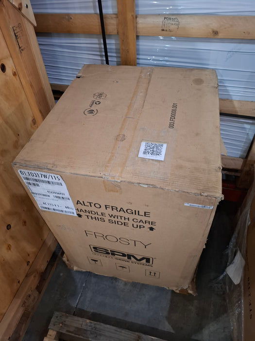 (REFURBISHED) AMPTO GRA123 Granita Machine 3 Tanks. 12 L ea. NSF/UL. Made in Italy