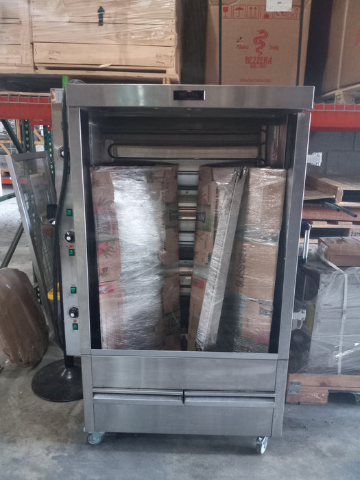 (USED) METAL SUPREME FRE6VE Chicken Rotisserie - 30 Chickens - Electric