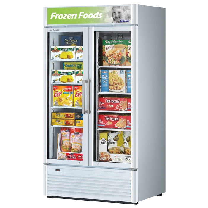 Turbo Air, TGF-35SD-N, Freezer, Merchandiser