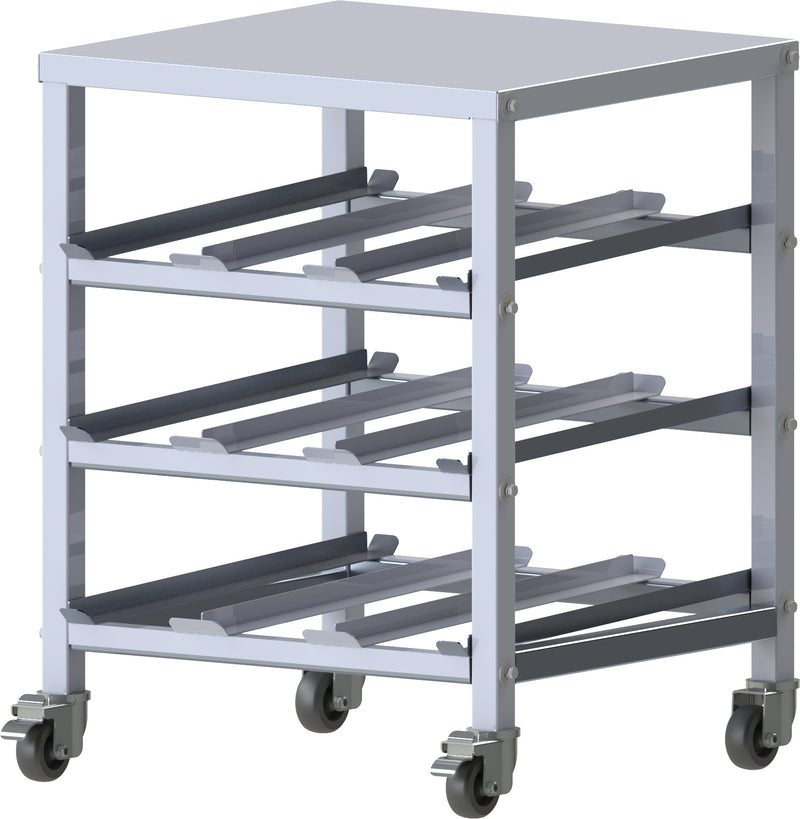 Winco, ALCR-3M, Can Storage Rack, Aluminum
