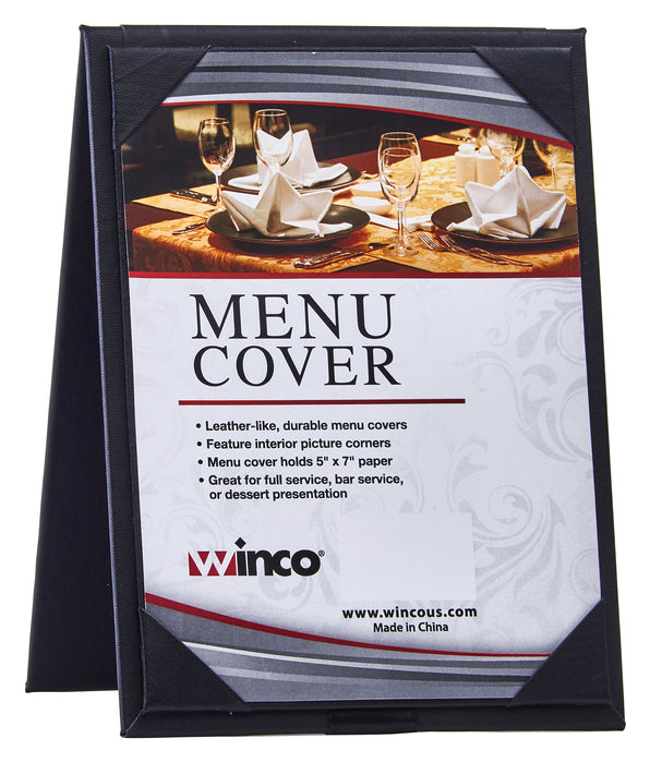 Winco, LMTD-57BK, Tabletop Sign, Tent / Menu