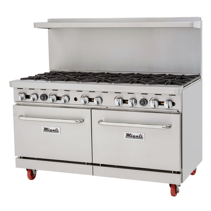 Migali, C-RO10B-LP, Commercial Range with Oven