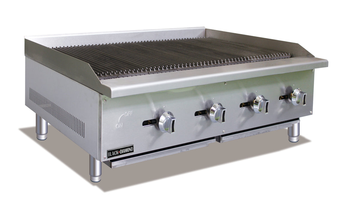 Adcraft - Admiral Craft Equipment, BDECTC-48/NG, Gas Charbroiler