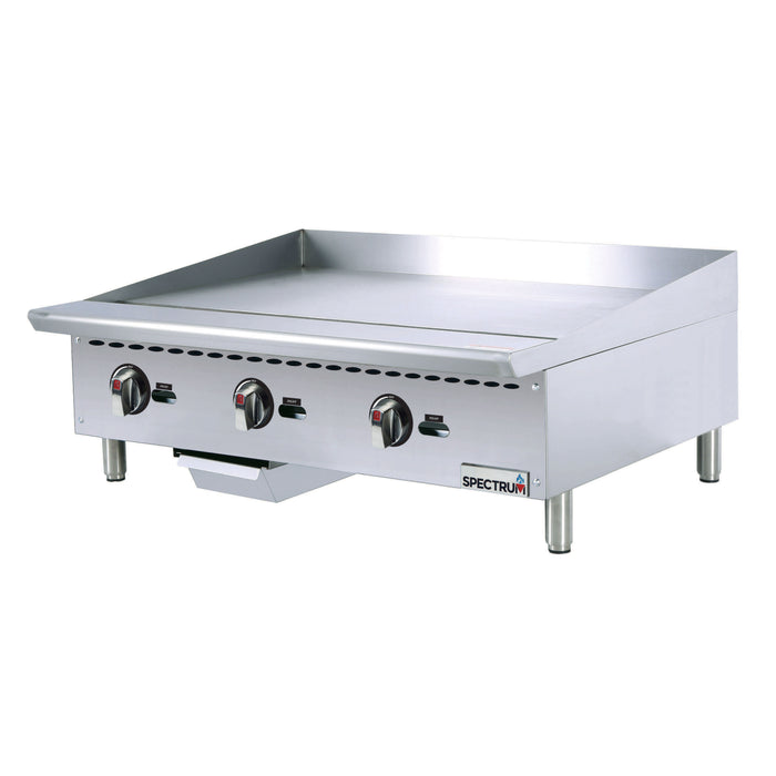 Winco, NGGD-36M, Griddle, Gas, Countertop