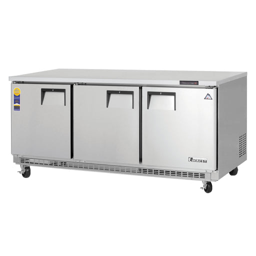 Everest Refrigeration, ETBF3, Freezer, Undercounter, Reach-In