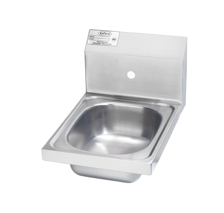 Krowne Metal, HS-9S-LF, Hand Sinks