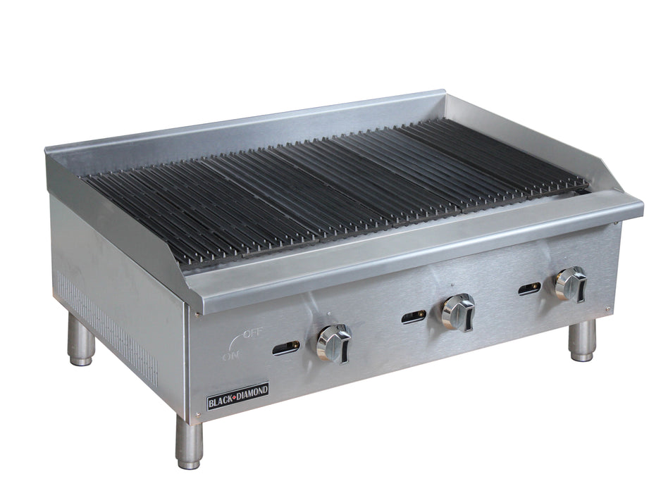 Adcraft - Admiral Craft Equipment, BDECTC-36/NG, Gas Charbroiler