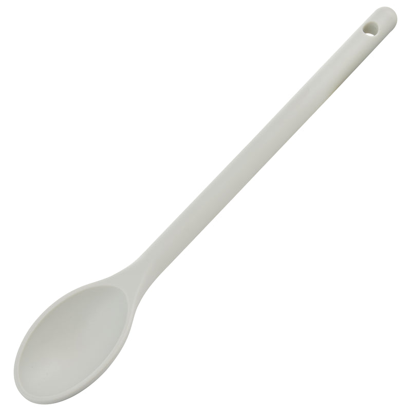 Winco, NS-12W, Serving Spoon, Solid, Off-White, Nylon