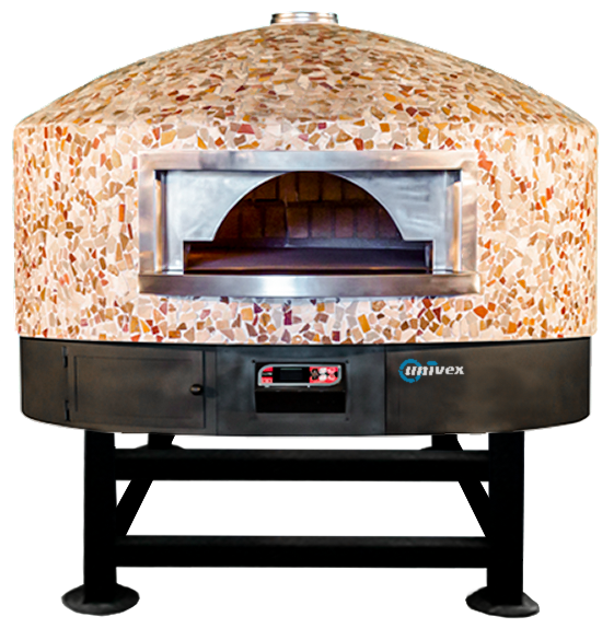 Univex, Dome 59RT - Round Top, Stone Hearth Rotating Pizza Oven