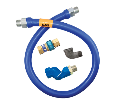 Dormont Manufacturing, 16100BPQS24, Gas Connector Hose Assembly