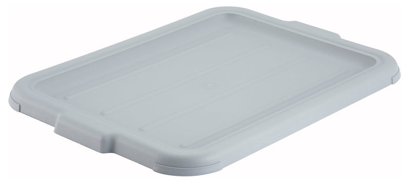 Winco, PL-57C, Bus Box / Tub Cover, 21.75" L, Gray, Polypropylene