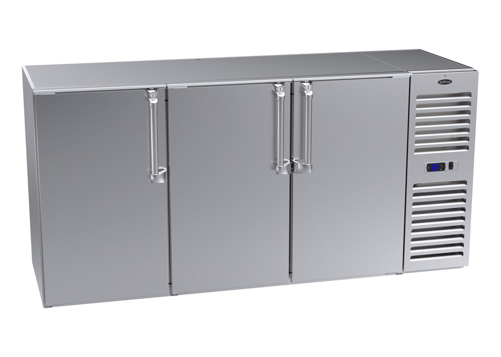 Krowne Metal, NS72R-SNS-LLR, Refrigeration- Self-Contained Narrow Door Back Bar