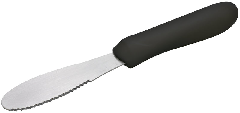 Winco, TKP-31, Sandwich Spreader, Polypropylene, Black, Stainless Steel