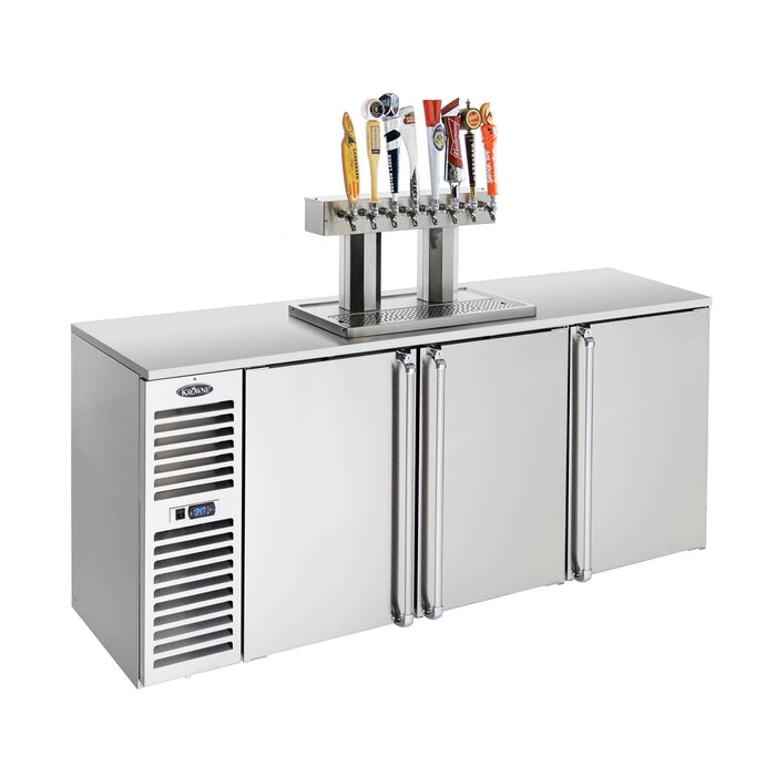 Krowne Metal, DB84L-SSS-LRR, Refrigeration- Self-Contained Direct Draw Coolers