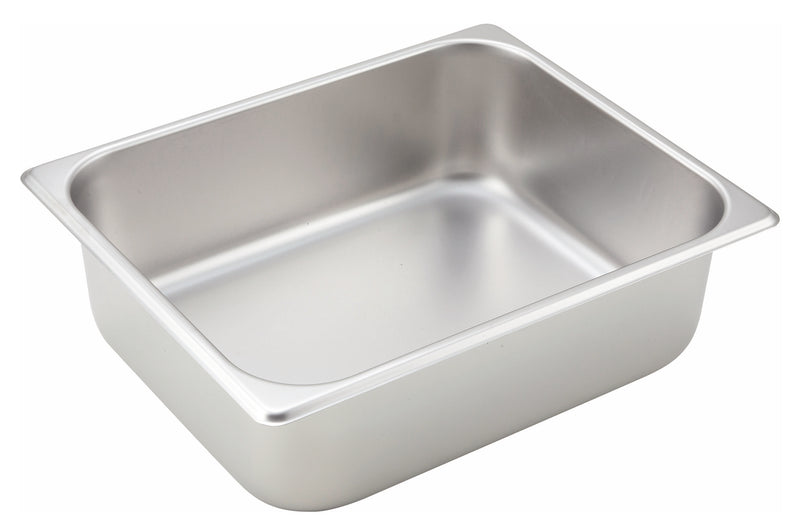 Winco, SPH4, Steam Table Pan, Stainless Steel, 1/2 Size