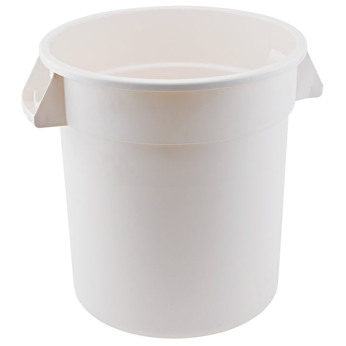 Winco, PTC-10W, Round Trash Can