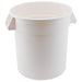 Winco, PTC-10W, Round Trash Can