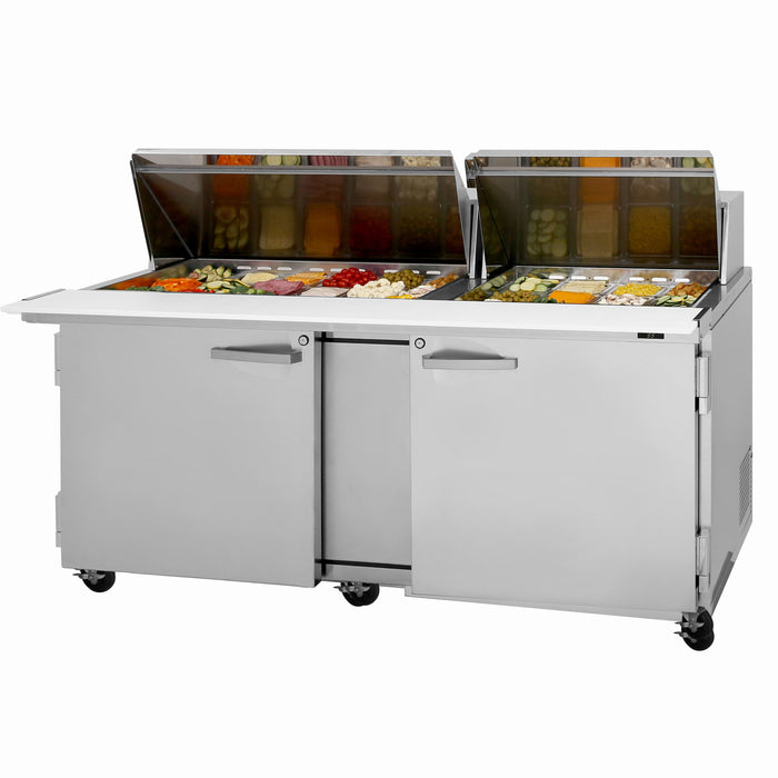 Turbo Air, PST-72-30-N, Refrigerated Counter, Mega Top Sandwich / Salad Unit