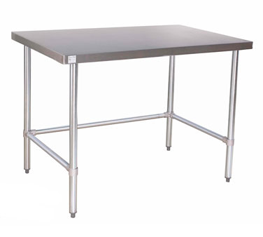 Klingers Trading, NSG2484, Work Table,  73&quot; - 84&quot;, Stainless Steel Top