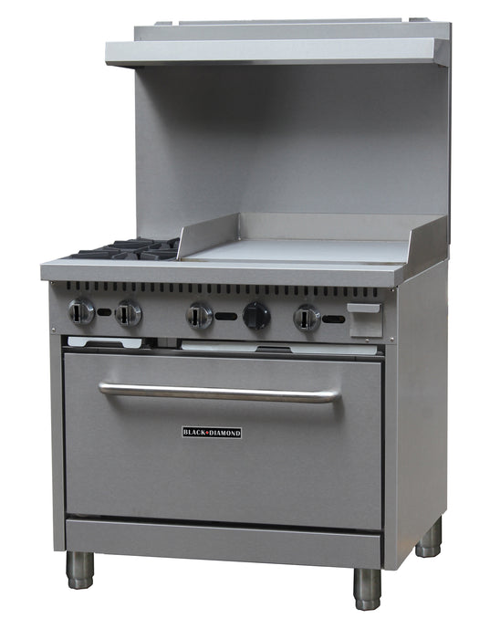 Adcraft - Admiral Craft Equipment, BDGR-3624G/NG, Gas Range