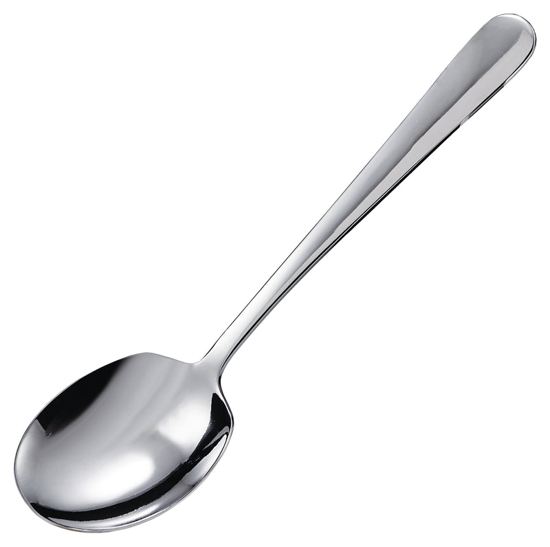 Winco, SRS-2, Serving Spoon, Solid, Stainless Steel