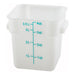 Winco, PTSC-4, Square Food Storage Containers