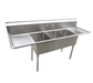 Serv-Ware, D3CWP16202-18-V, Sink, (3) Three Compartment