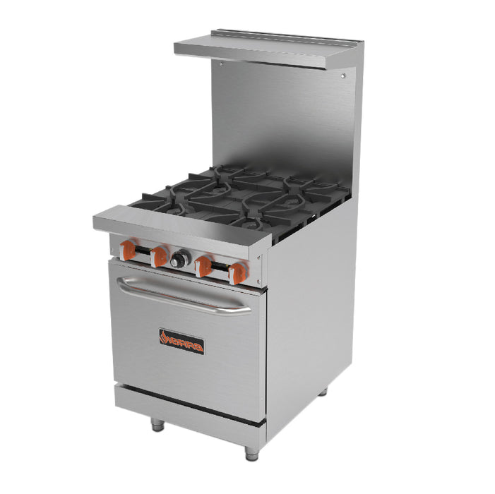 MVP, SR-4-24, Range, 24&quot; Restaurant, Gas