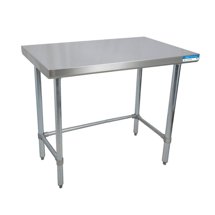 BK Resources, SVTOB-4824, Work Table,  40&quot; - 48&quot;, Stainless Steel Top