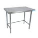 BK Resources, SVTOB-3630, Work Table,  36" - 38", Stainless Steel Top