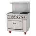 Migali, C-RO2B-24GL-LP, Commercial Range with Oven