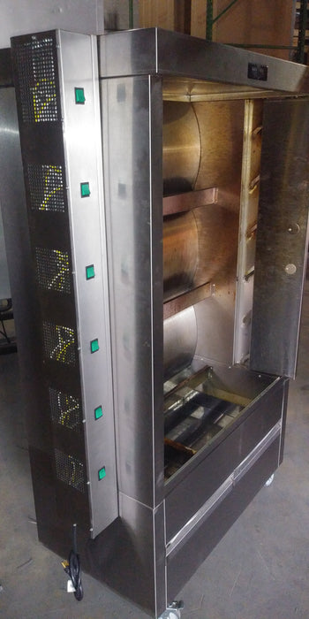 (USED) METAL SUPREME FRG6VE Chicken Rotisserie - 30 Chickens-Gas