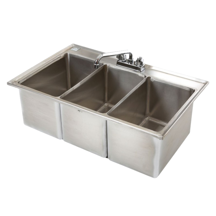 Klingers Trading, DBS32D, Underbar Sink, Drop-In