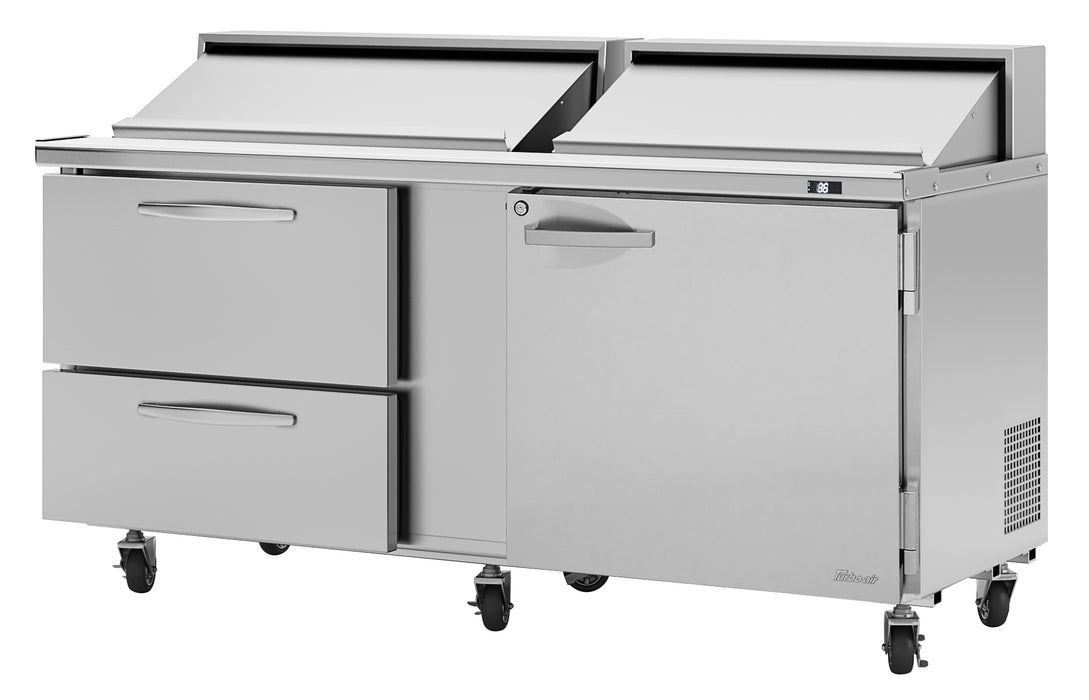 Turbo Air, PST-72-D2R-N, Prep Tables