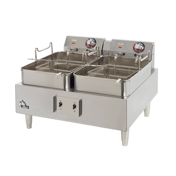 Star, 530TF, Fryer, Electric, Countertop, Split Pot